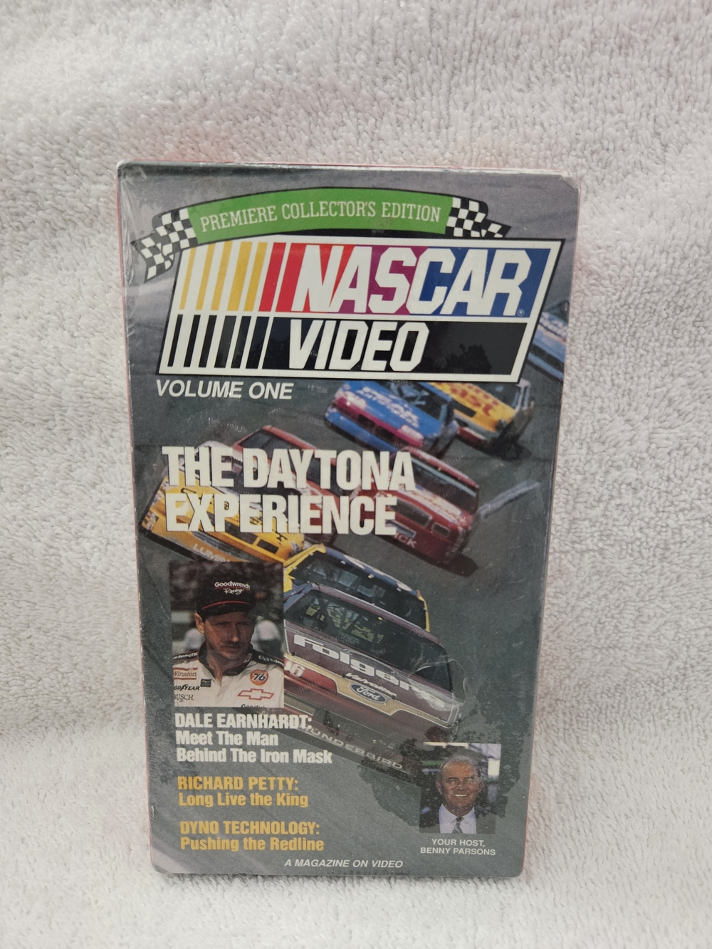 Sealed NASCAR Video Volume 1 VHS 1991 Richard Petty Dale Earnhardt